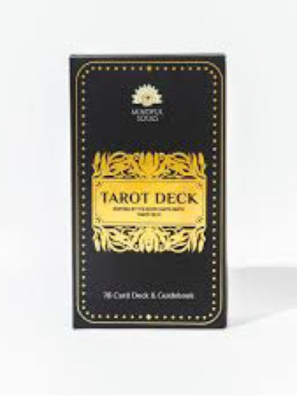 Black & Gold Tarot Deck-mindful souls